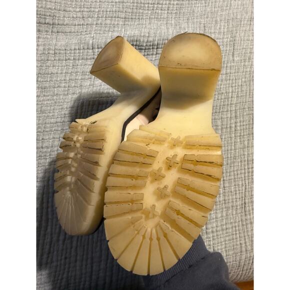 Oasis Society Beige Black Chelsea Panel Booties Size 7.5 - Picture 4 of 6